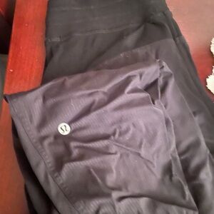 Lululemon periwinkle Blue Ribbed jogger pants